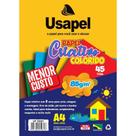 Papel A4 Criativo 8 Cores (85g/m²) 45 Folhas Usapel