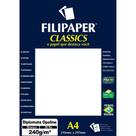 Papel A4 Diplomata Classics Marca Dágua 240G - Pacote com 30 Folhas