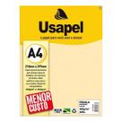 Papel A4 Pérola Perolado Palha 180g/m² 30 Folhas Usapel Perolado Convites Cartões Artesanato