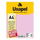 Papel A4 Pérola Perolado Rosa 180g/m² 30 Folhas Usapel Perolado Convites Cartões Artesanato