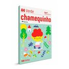 Papel A4 Verde 100 Fls 75g Chamex - Ideal para Impressão e Artesanato