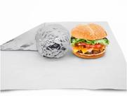 Papel Acoplado ALUMINIO Lanche 30x37 FOOD com 250unidades Papel Acoplado ALUMINIO Lanche 30x37 FOOD com 250unidades