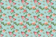 Papel Adesivo Contact Flower 4 Lavavel Vinilico 10m