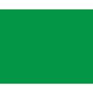 Papel adesivo contact fosco verde bandeira rolo 45 cm x 10 metros - PLASTCOVER