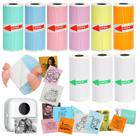 Papel adesivo de impressora HuiJukeji 9 rolos 57x25mm para Bluetooth
