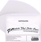 Papel adesivo de vinil imprimível JANDJPACKAGING Premium, pacote com 55