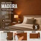 Papel Adesivo Madeira Texturizado 5m x 45cm Autocolante Para Móveis Parede Armário Cozinha