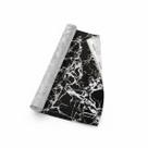 Papel Adesivo Mármore Branco e Preto 45cmx5m Decoração Moderna