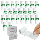 Papel adesivo térmico 25 rolos 57 mm x 25 mm para mini impressora