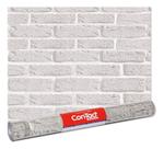Papel Adesivo Tijolo Branco 45x6m Con-tact