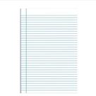 PAPEL ALMACO COM PAUTA 200 FOLHAS 200x275mm BASICO JANDAIA