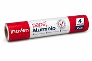 Papel Aluminio para Cozinha 30cm x 4m Inoven