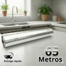 Papel Aluminio Rolo Bobina 30cm X 100 Metros Inoven reforçado grande resistente Papel Aluminio Rolo Bobina 30cm X 100 Metros Inoven reforçado grande resistente