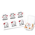 Papel Arroz comestível para mini bolo bento cake 9,5 Cm Redondo festa comemoração surpresa feliz dia dos namorados eu te