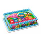 Papel arroz e faixa para bolo festa comemoração surpresa aniversário pocoyo