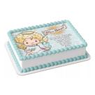 Papel arroz para bolo festa comemoração batizado oração santo anjo do senhor Papel arroz para bolo festa comemoração batizado oração santo anjo do senhor