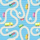 Papel Autoadesivo Contact Carrinhos 5m x 45cm