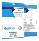 Papel Branco Diplomata/liso/offset 120g/m² A4 Branco Com 50 Branco