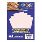 Papel Candy Color 180g 20 Folhas Salmão - OFF PAPER Papel Candy Color 180g 20 Folhas Salmão - OFF PAPER