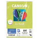 Papel Canson Color Iris Vivaldi 25 Folhas 185g Cores Sortidas Canson