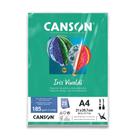 Papel Canson Iris Vivaldi 185 g/m² A4 25 Fls Verde Menta