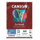 Papel Canson Iris Vivaldi Grená com 25 Folhas A4 185g - 66661513 Papel Canson Iris Vivaldi Grená com 25 Folhas A4 185g - 66661513