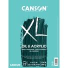 Papel Canson Série XL para Óleo e Acrílico - 9x12 Polegadas (24 Folhas)