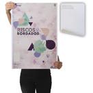 Papel Carbono para Costura, Riscos e Bordados Branco - Caixa com 100 Folhas