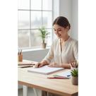 Papel Cartão 180g A4 Branco Grosso 100 Folhas