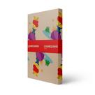 Papel Cartolina Amarela Escolar 50X66CM 140G PCT com 10