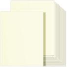 Papel cartolina Ohuhu 100 folhas 22x28 cm Creme 216 g/m2