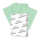 Papel cartolina Springhill 8,5” x 11” verde 163 g/m2 250 folhas