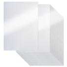 Papel cartolina Uncle Paul White Shimmer 250 g/m2 120 folhas