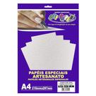 Papel Casca Ovo A4 21x29,7cm 180g com 50fls Branco