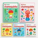 Papel Chamequinho A4 100Fls cada Kit 5 cores Az Am Rs Ver Br Papel Chamequinho A4 100Fls cada Kit 5 cores Az Am Rs Ver Br