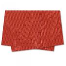 Papel Colmeia 50X50CM Vermelho Pacote com 05