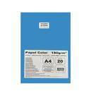 Papel Color 180gr A4 20fls Azul Claro Convites Tags