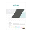 Papel Color Pop A4 180g Cinza Lua Mimo 25 unidades