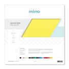 Papel Color Pop Amarelo Canarinho Mimo - 30,5 x 30,5 cm - 180 gr - 25 unds