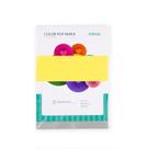 Papel Color Pop Amarelo Fluorescente Mimo - A4 - 180 g - 25 fls