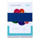 Papel Color Pop Azul Marinho Mimo - A4 - 180 gr - 25 unds