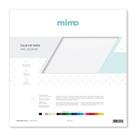 Papel Color Pop Branco Neve Mimo - 30,5 x 30,5 cm - 180 gr - 25 unds