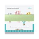 Papel Color Pop Luminous Verde Salada Mimo - 30,5 x 30,5 cm - 250 g - 20 Fls