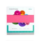 Papel Color Pop Rosa Pink Fluorescente Mimo - 30,5 x 30,5 cm - 180 g - 25 fls