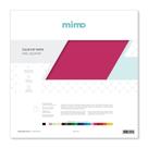 Papel Color Pop Rosa Pink Mimo - 30,5 x 30,5 cm - 180 gr - 25 unds