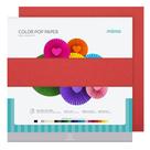 Papel Color Pop Vermelho Puro Mimo - 30,5 x 30,5 cm - 180 gr - 25 unds Papel Color Pop Vermelho Puro Mimo - 30,5 x 30,5 cm - 180 gr - 25 unds