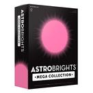 Papel colorido Astrobrights Mega Neon Pink 625 folhas 89gsm