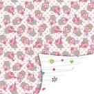 Papel com Estampa Cupcake 120g Ref 2034