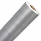 Papel Contact Adesivado Lavável Aço Escovado Prata 10m Papel Contact Adesivado Lavável Aço Escovado Prata 10m