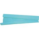 Papel Crepom 48CM X 2M Azul Claro Pacote com 10